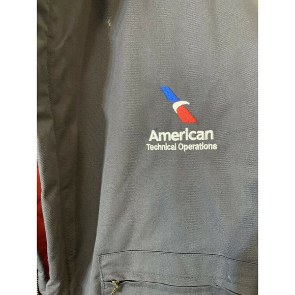 Steelguard American Airlines Work Wear Coveralls Mechanic Jumpsuit Sz XL… - Picture 4 of 7